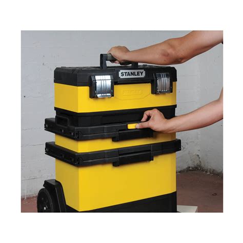 stanley tool boxes on wheels